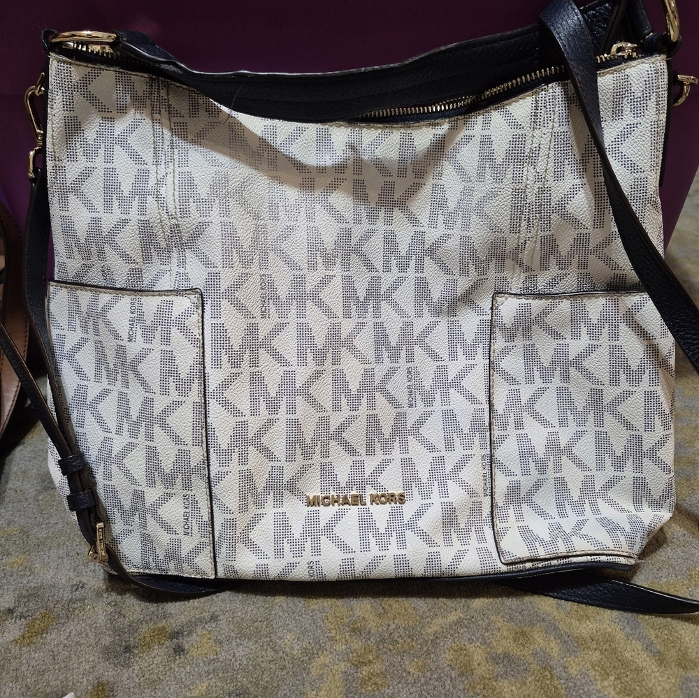 MK handbag and matching wallet.